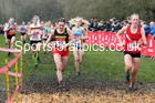 Senior girls, 2020 New Balance English Schools Champs., Sefton Park, Liverpool. Photo: David T. Hewitson/Sports for All Pics